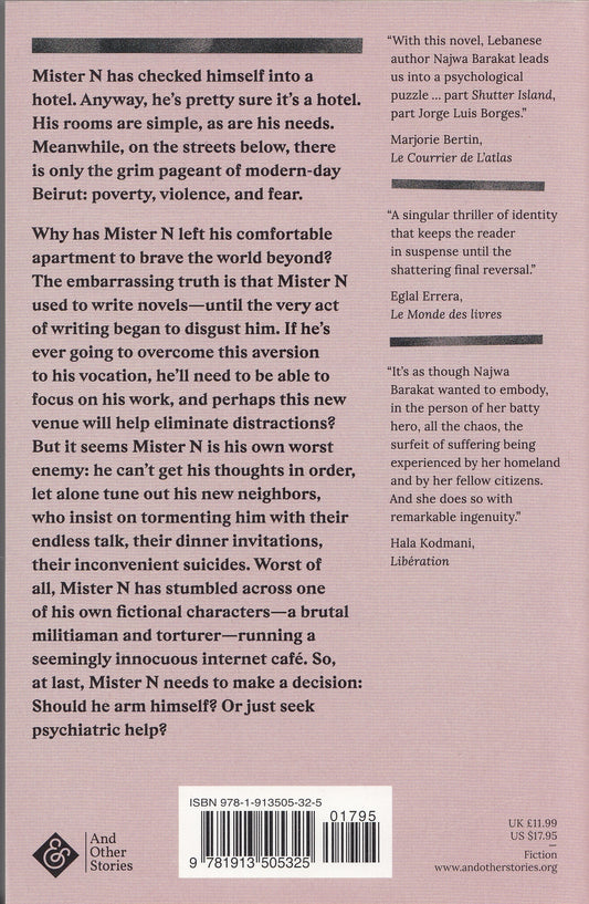 Mister N - By: Najwa Barakat - Translated by: Luke Leafgren