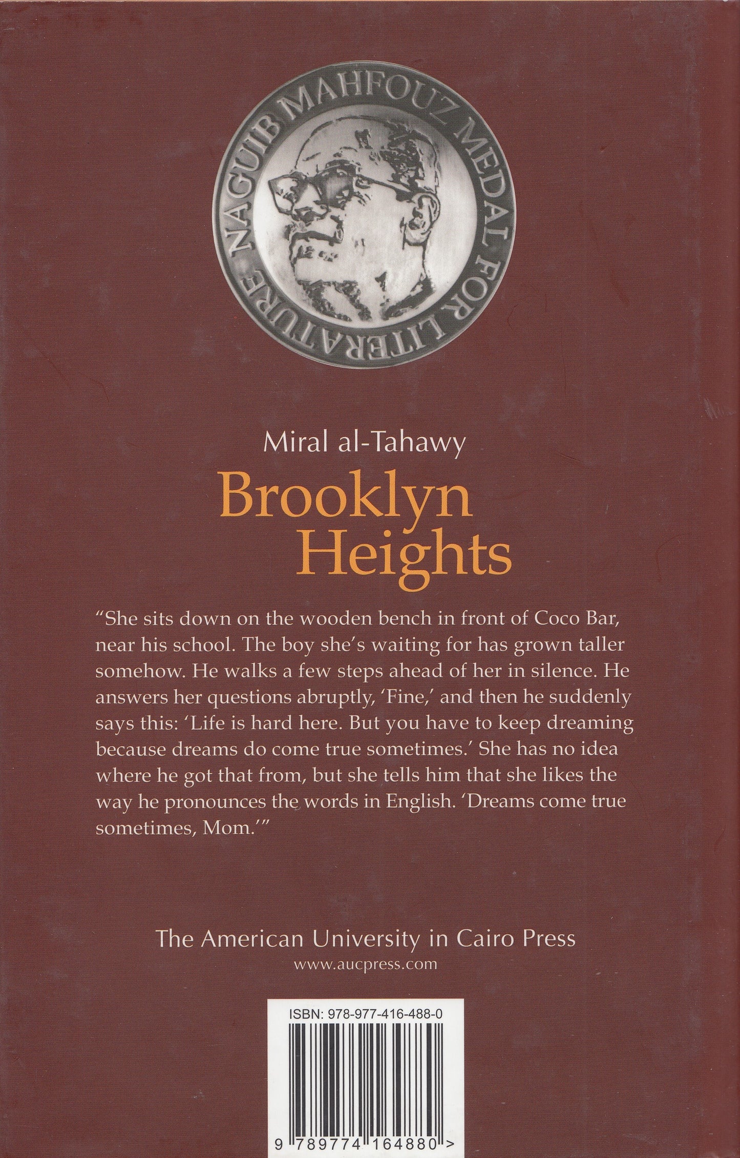 Brooklyn Heights : An Egyptian Novel By. Miral al-Tahawy