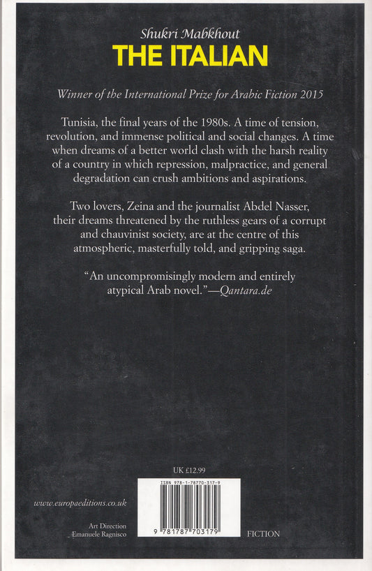The Italian By. Shukri Mabkhout