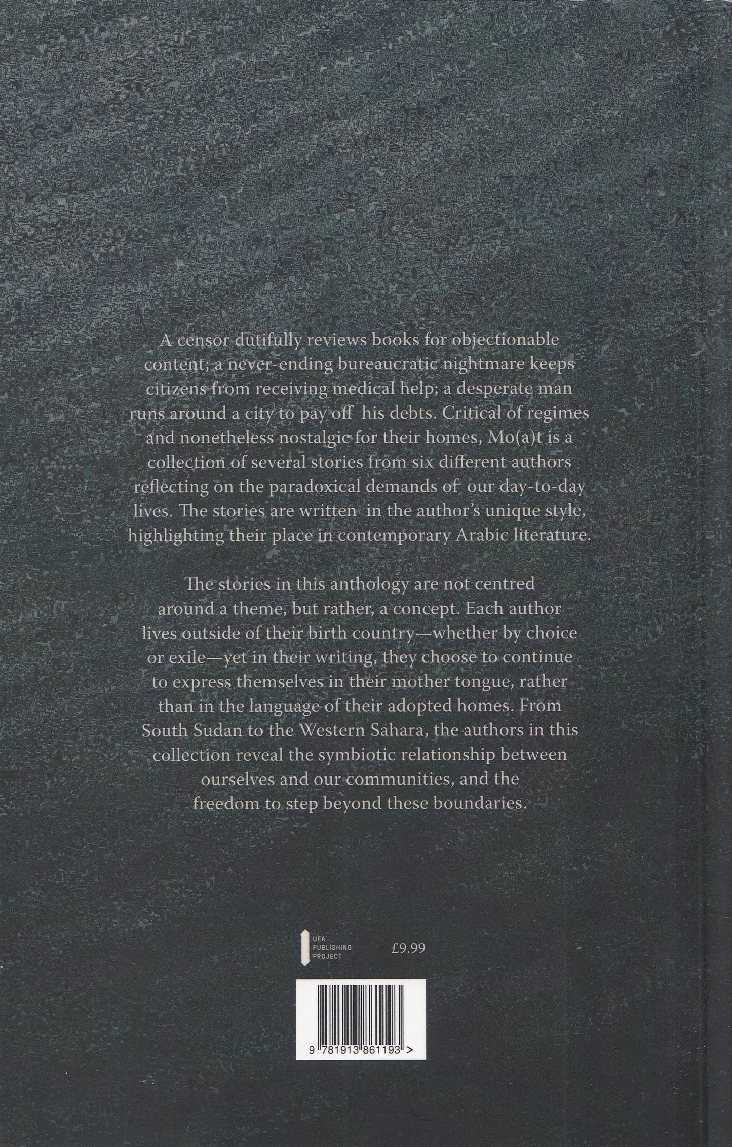 MO(A)T : Stories from Arabic By. Garen Torikian