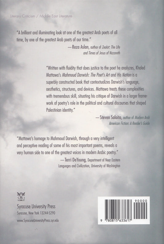Mahmoud Darwish : The Poet's Art and His Nation - By. Khaled Mattawa