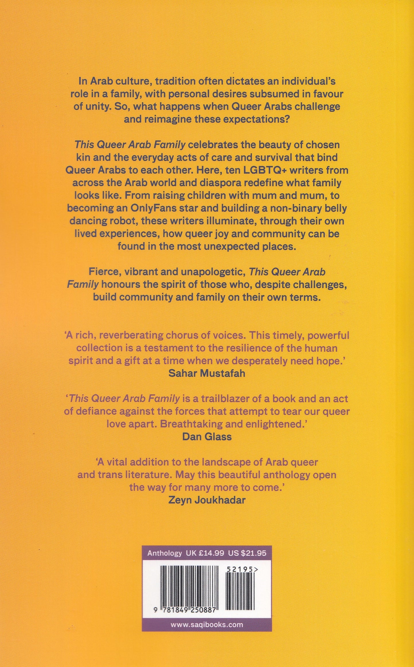 This Queer Arab Family An Anthology by LGBTQ+ Arab Writers - Edited by: Elias Jahshan