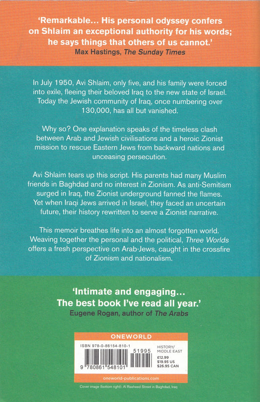 Three Worlds : Memoirs of an Arab-Jew - By: Avi Shlaim
