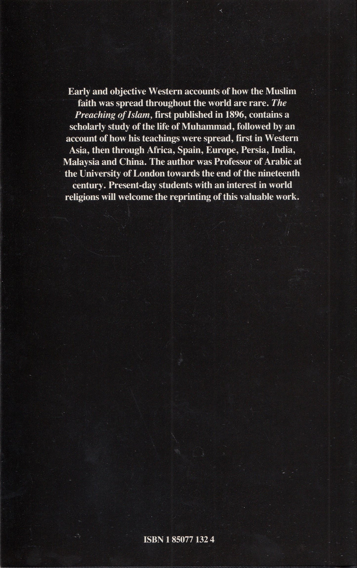 The Preaching of ISLAM - By: T.W. ARNOLD