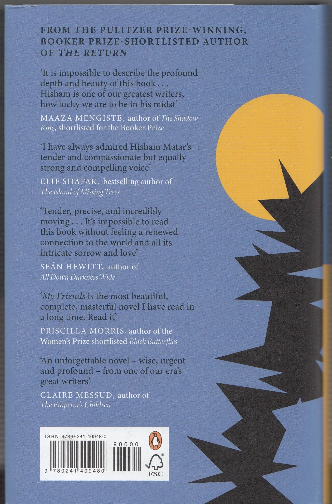 My Friends By: Hisham Matar (Hardcover)