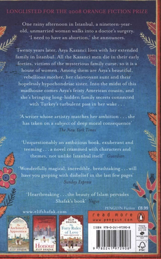 Bastard Of Istanbul By. Elif Shafak