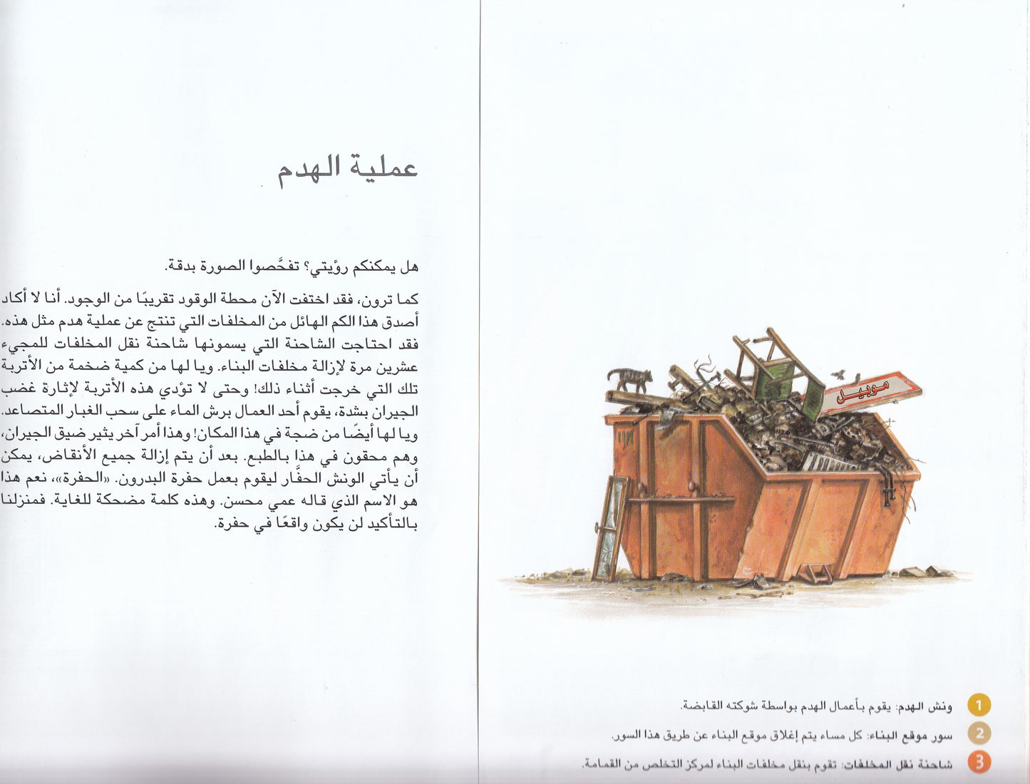 استعد .. احفر .. ابدأ البناء! : كيف يتم تصميم وبناء المنزل - تأليف: رولف تويكا - رسوم: فيرنك ريجوز