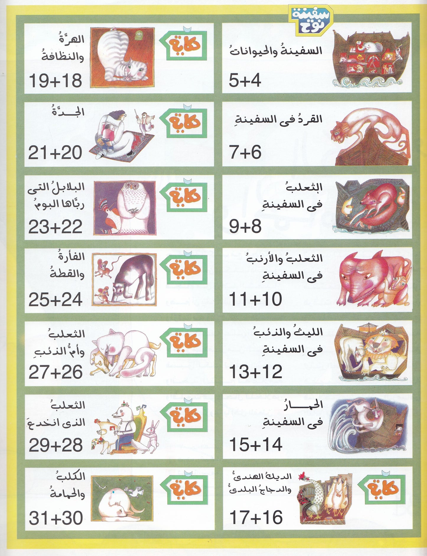 حكايات من شعر أحمد شوقي أمير الشعراء : سفينة نوح - إعداد: سميرة شفيق