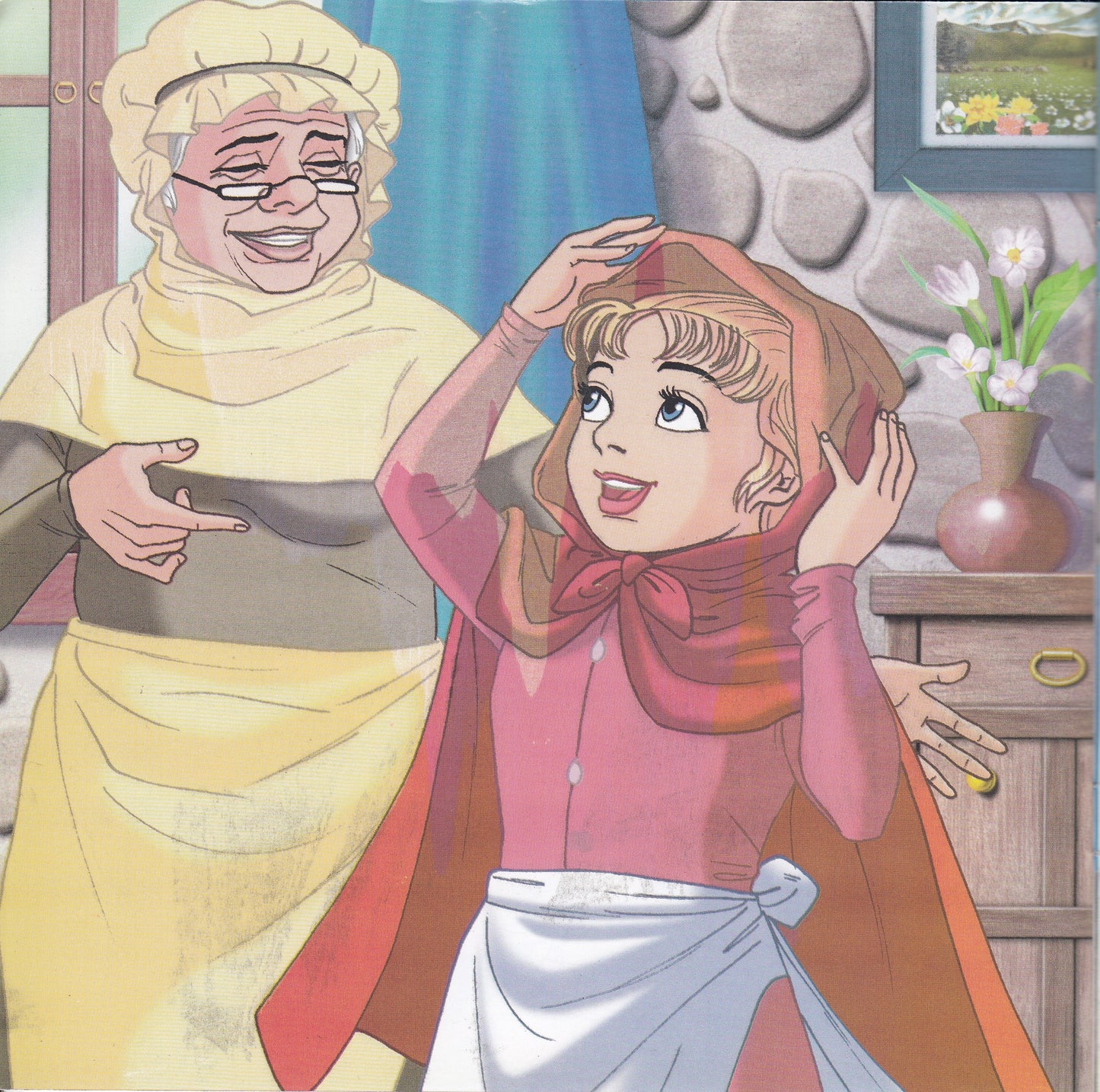 روائع التراث العالمي للأطفال : ذات الرداء الأحمر - إعداد: جوون شينج