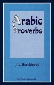 Arabic Proverbs by JOHANN LUDWIG BURCKHARDT